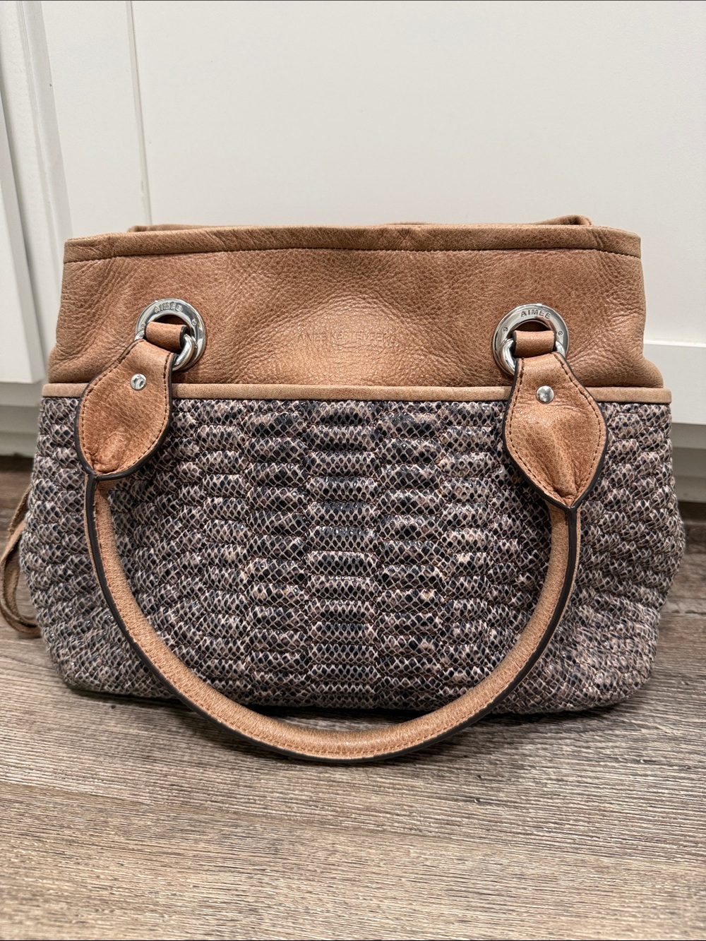 Aimee Kestenberg Kiley Quilted Vintage Leather Shopper